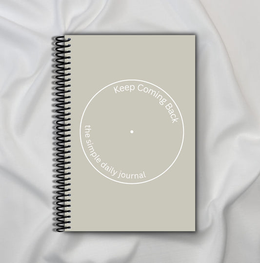 Keep Coming Back – the simple daily journal. Made by an Austin therapist, for her fellow humans :) | CRÈME